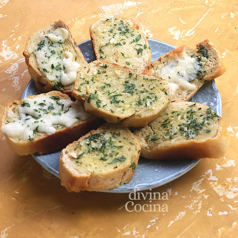 pan de ajo con queso pan de ajo con queso