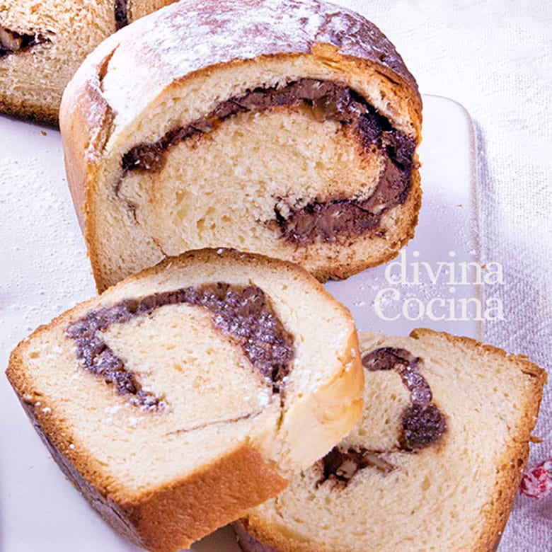 pan de brioche relleno de chocolate pan de brioche relleno de chocolate