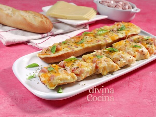 Paninis de jamón y queso