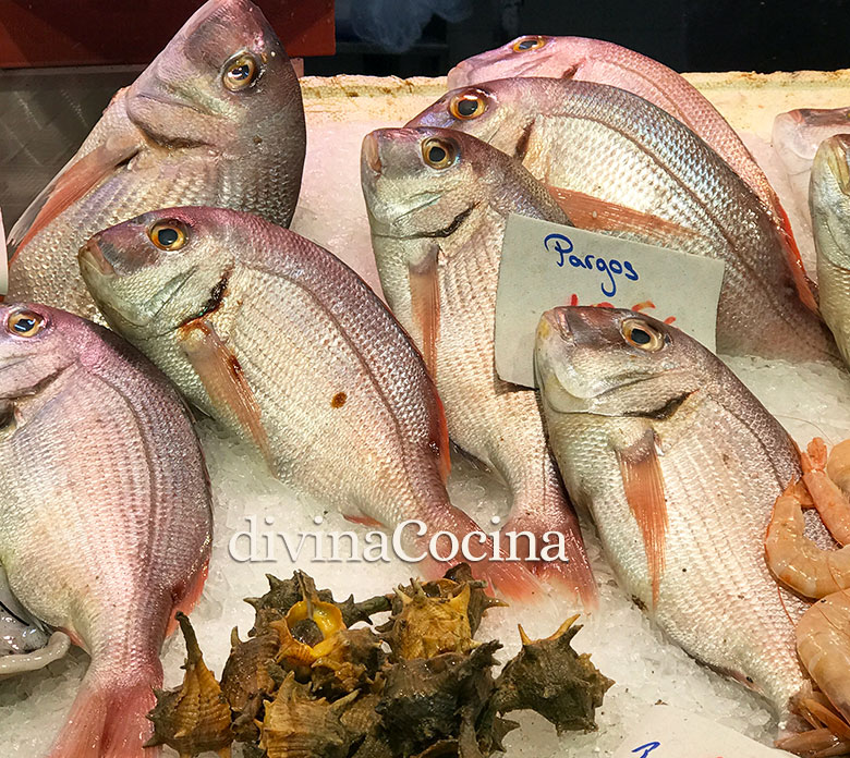 pargos en el mercado