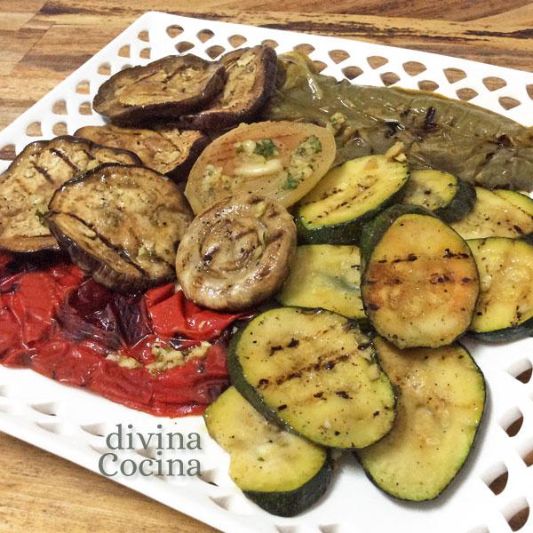 parrillada de verduras parrillada de verduras