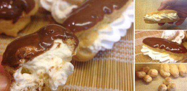 Pasta Choux paso a paso para profiteroles y éclairs  Elaboraciones y técnicas básicas, Si te gusta dinos HOLA y dale a Me Gusta MIREN…