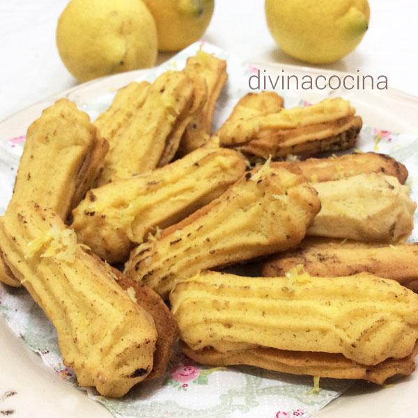 pastas de limón pastas de limón