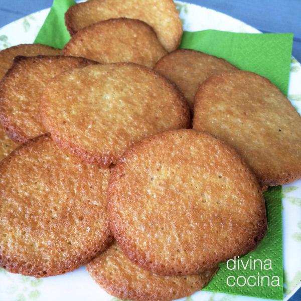 Pastas de naranja y miel