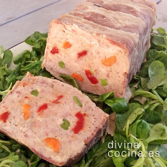 Pastel de carne y verduras