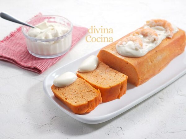 Pastel de gambas y surimi