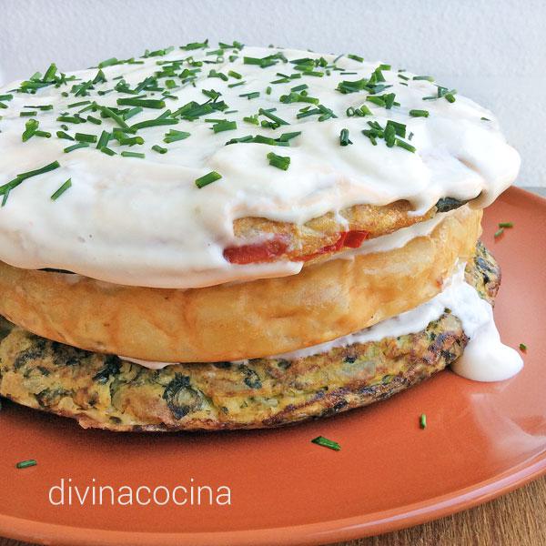 pastel de tortillas pastel de tortillas