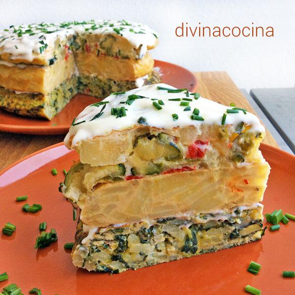 pastel de tortillas pastel de tortillas