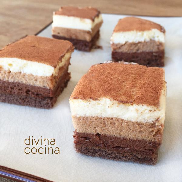 pasteles de mousse tres chocolates pasteles de mousse tres chocolates