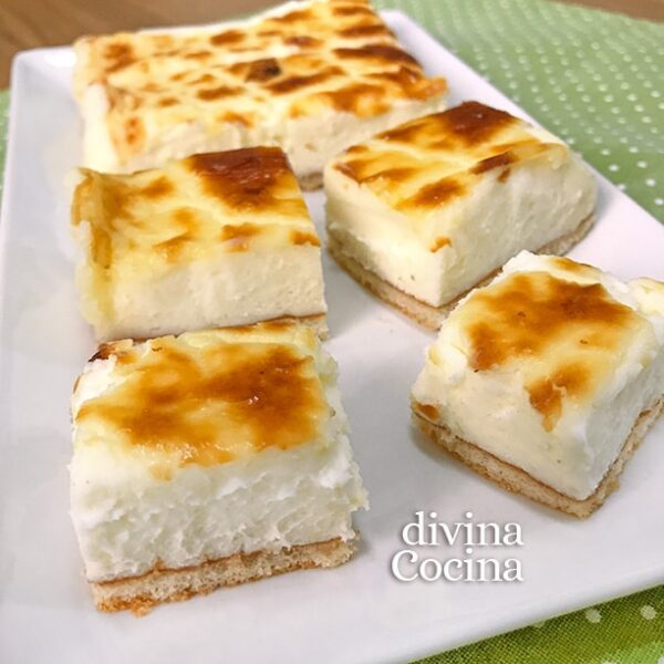 Pasteles de queso fáciles