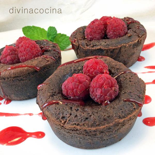 Pastelillos de chocolate