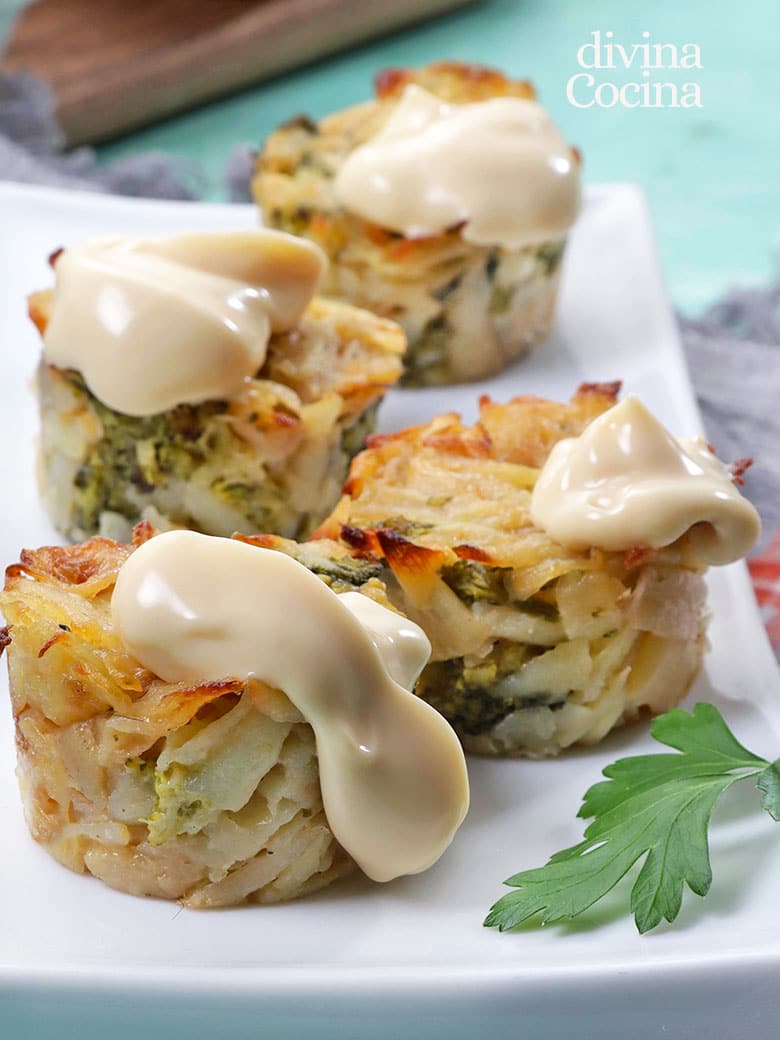 pastelillos de patata y brocoli pastelillos de patata y brocoli