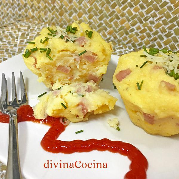Pastelillos de puré de patata