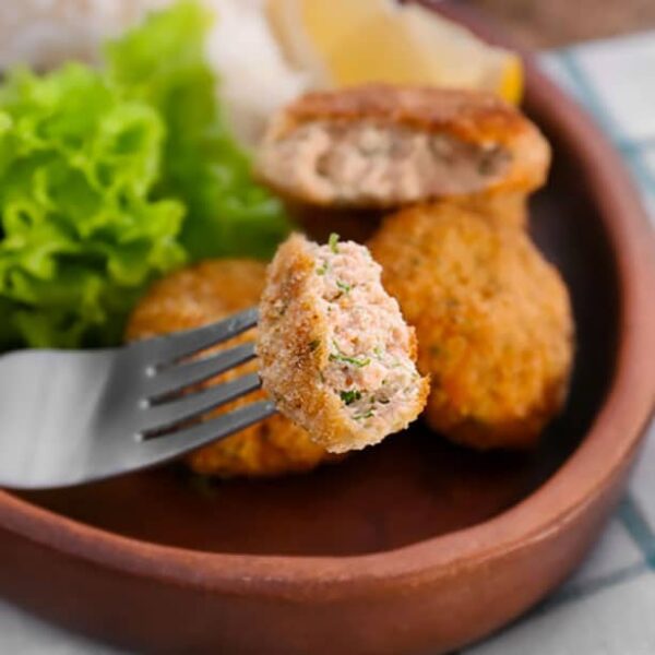 Pastelillos de salmón