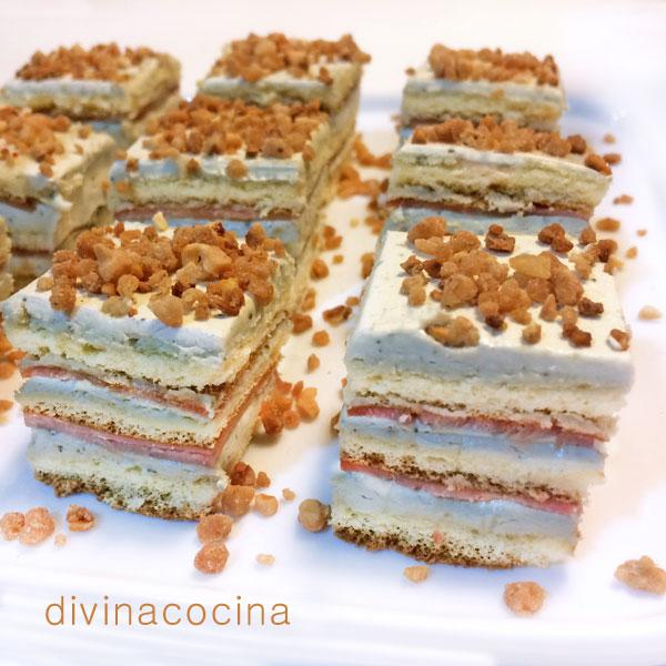 Pastelitos de jamón y queso