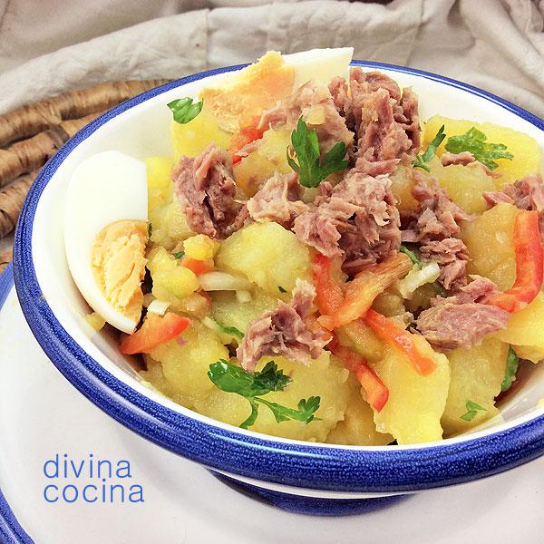 patatas alinadas a mi estilo Patatas alinadas