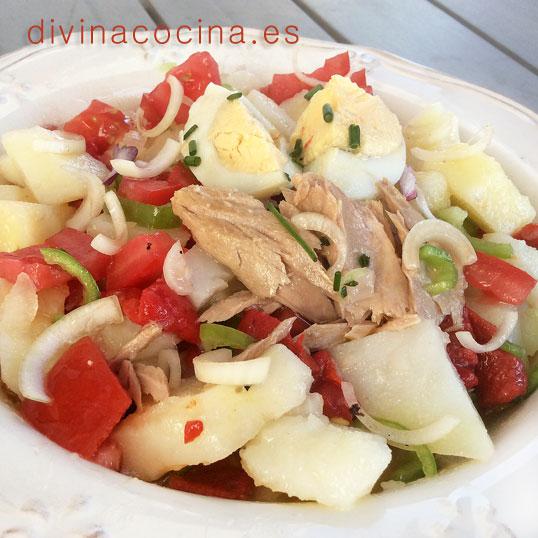 patatas alinadas de verano patatas alinadas