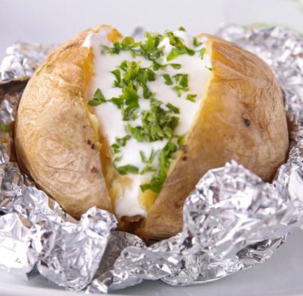 Patatas asadas patatas asadas rellenas