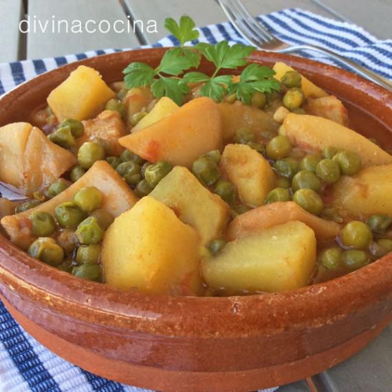 patatas con chocos en cazuela patatas con chocos