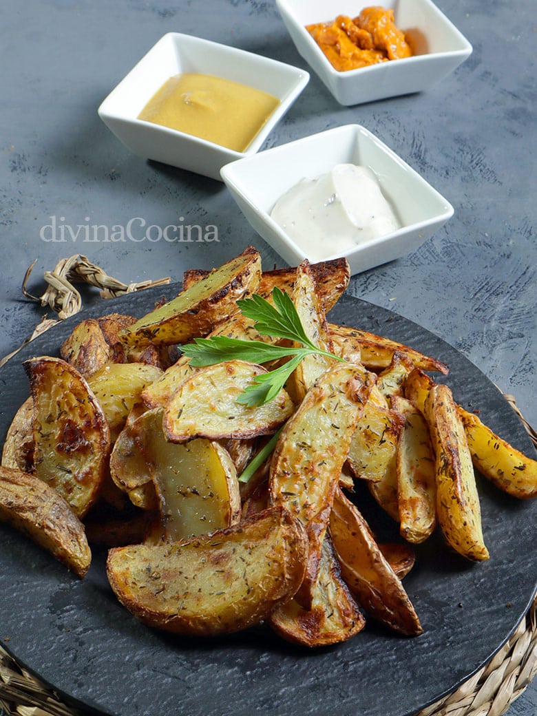 patatas gajo con especias en airfryer patatas gajo con especias en airfryer