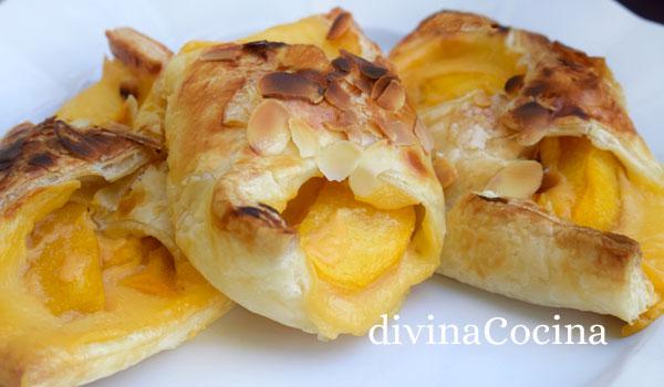 pañuelos de hojaldre y frutas pañuelos de hojaldre y frutas