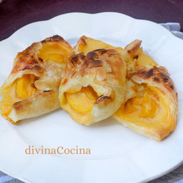 pañuelos de hojaldre y frutas pañuelos de hojaldre y frutas