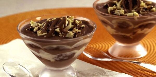 Pavê de bombom Ouro Branco