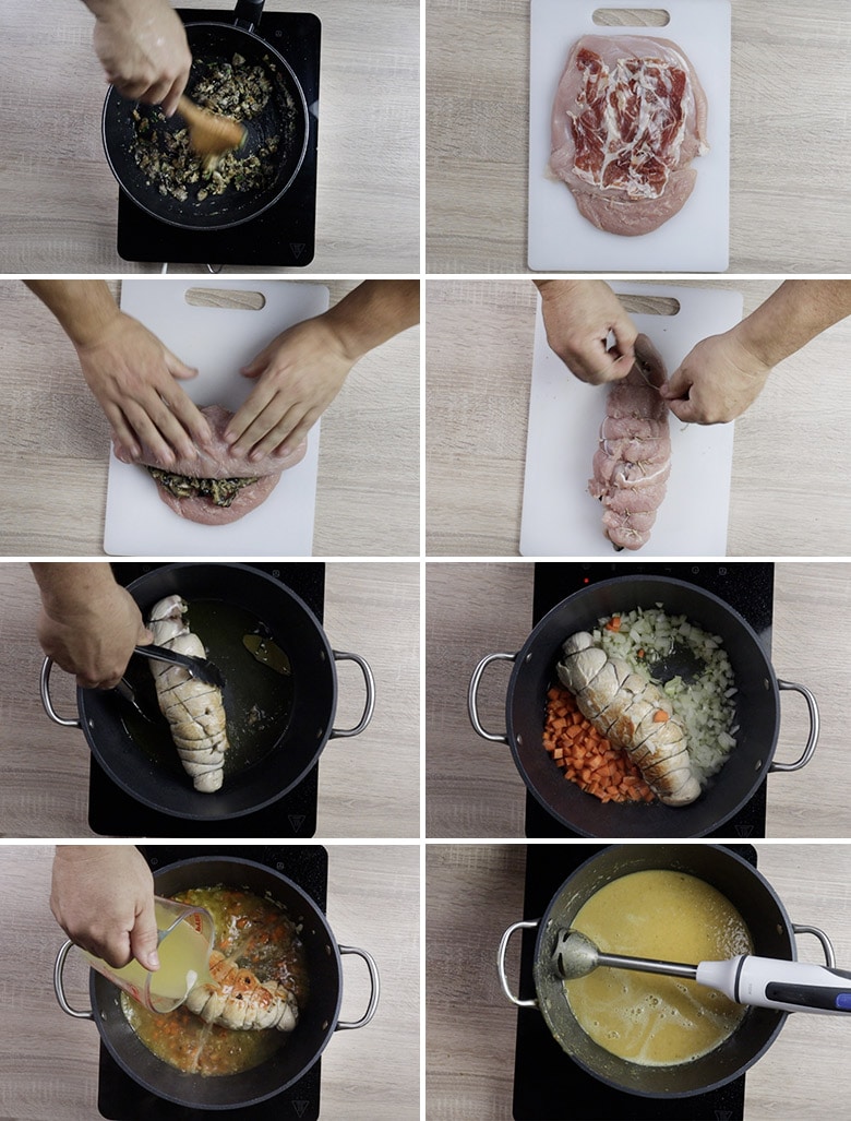 pechuga de pavo rellena paso a paso pechuga de pavo rellena paso a paso