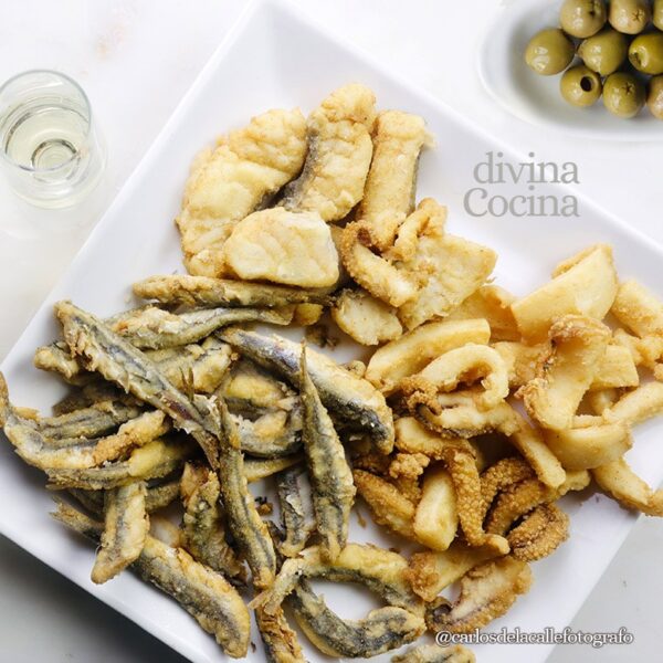 Pescaíto frito (fritura andaluza)