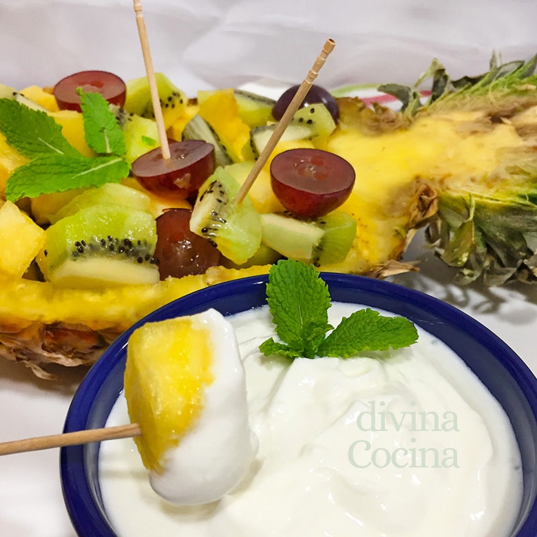 pina rellena de frutas pina natural rellena de frutas