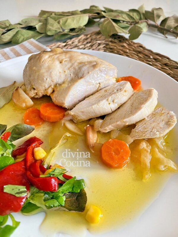 Pollo en escabeche fácil y rápido