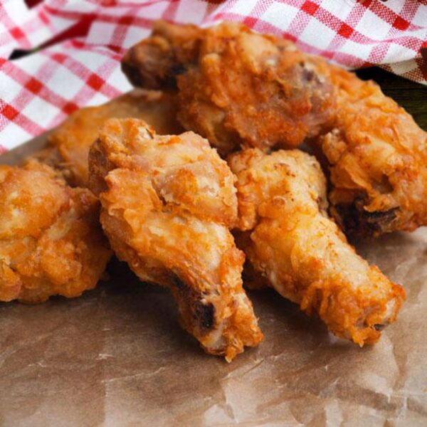 Pollo frito americano estilo sureño