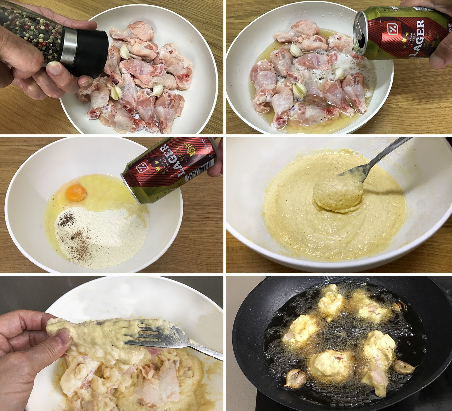 pollo frito crujiente a la cerveza pollo frito crujiente a la cerveza