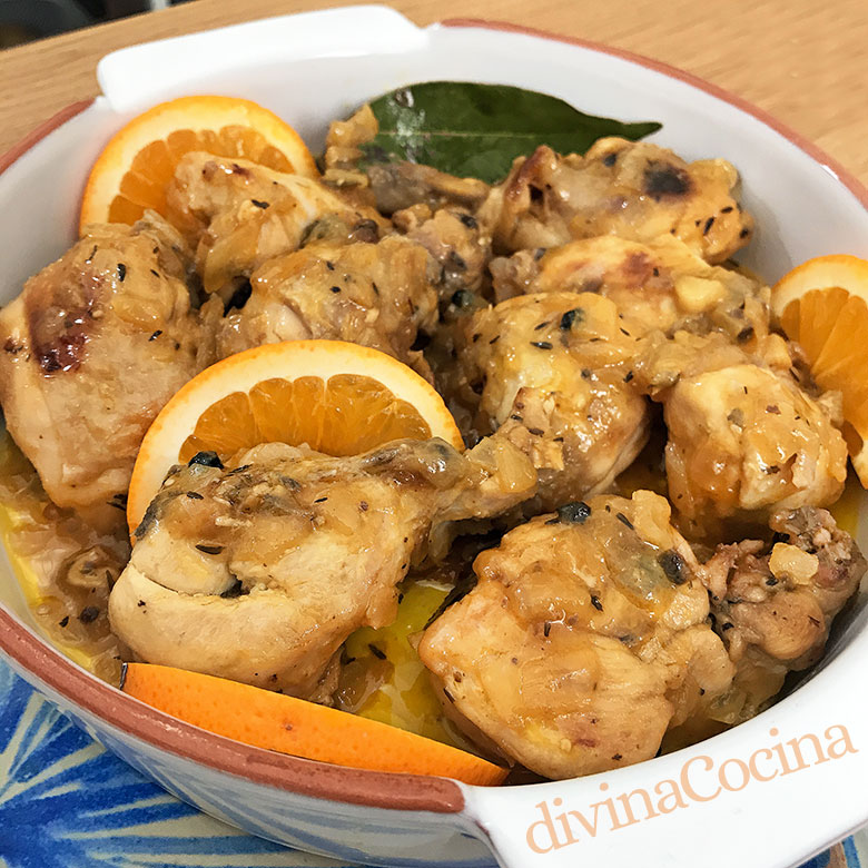 pollo guisado a la naranja pollo guisado a la naranja