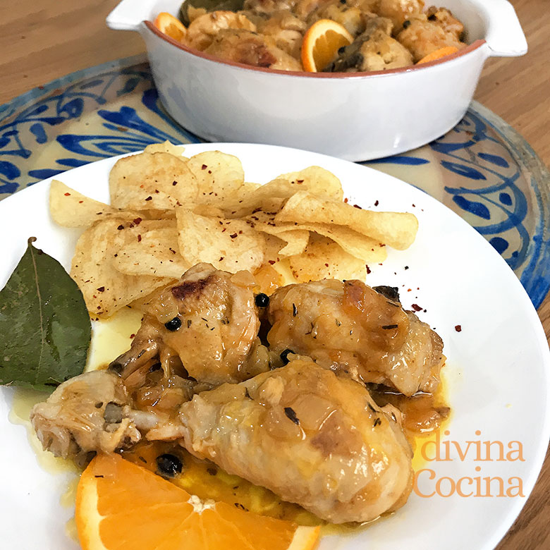 pollo guisado a la naranja pollo guisado a la naranja