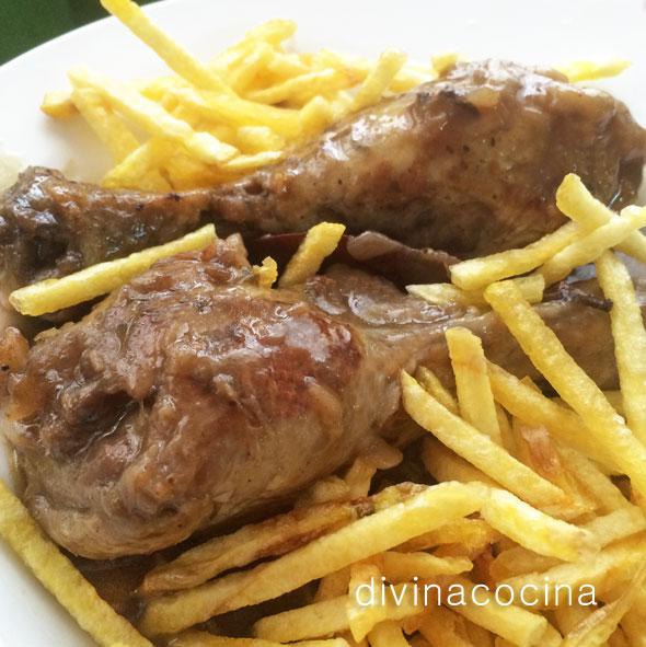 pollo guisado rápido Pollo guisado rápido