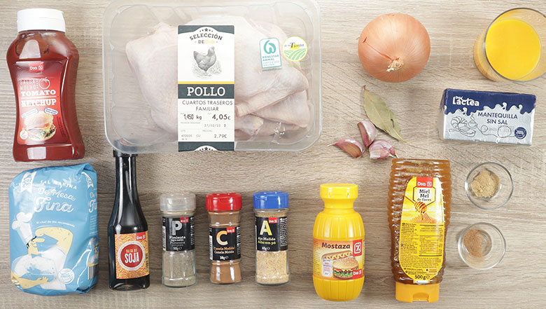 pollo laqueado ingredientes