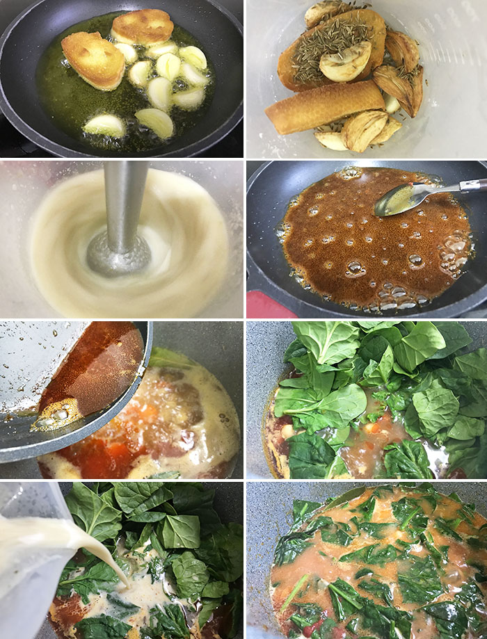 potaje garbanzos espinacas paso a paso potaje garbanzos espinacas paso a paso