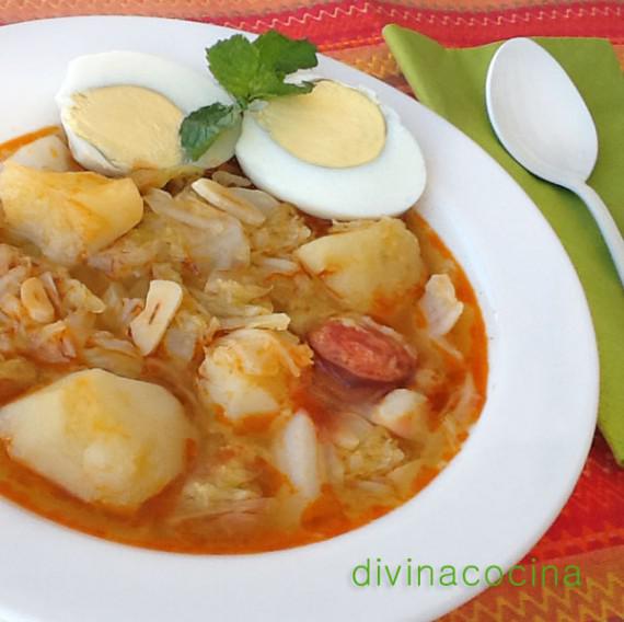 pote de repollo y chorizo pote de repollo y chorizo