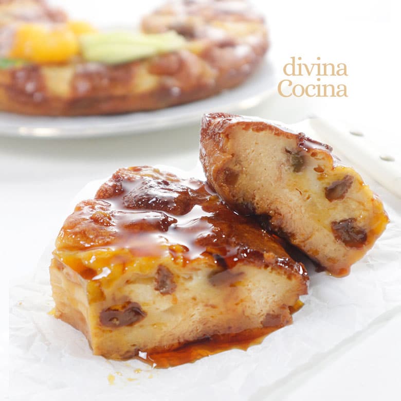 pudding casero con frutas pudding casero con frutas