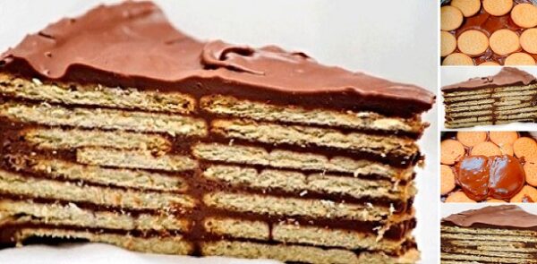 Qué sencillita!!! Y qué buena pinta!! esta TARTA DE GALLETAS CON CHOCOLATE, Si te gusta dinos HOLA y dale a Me Gusta MIREN…