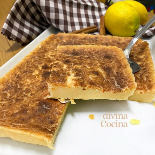 Quesada pasiega, receta fácil