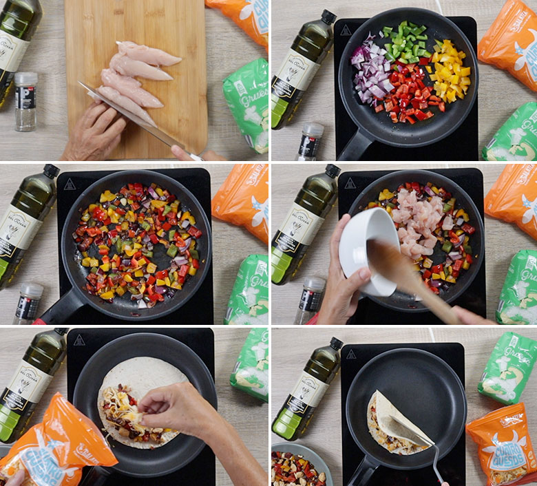 quesadillas de pollo paso a paso quesadillas de pollo paso a paso