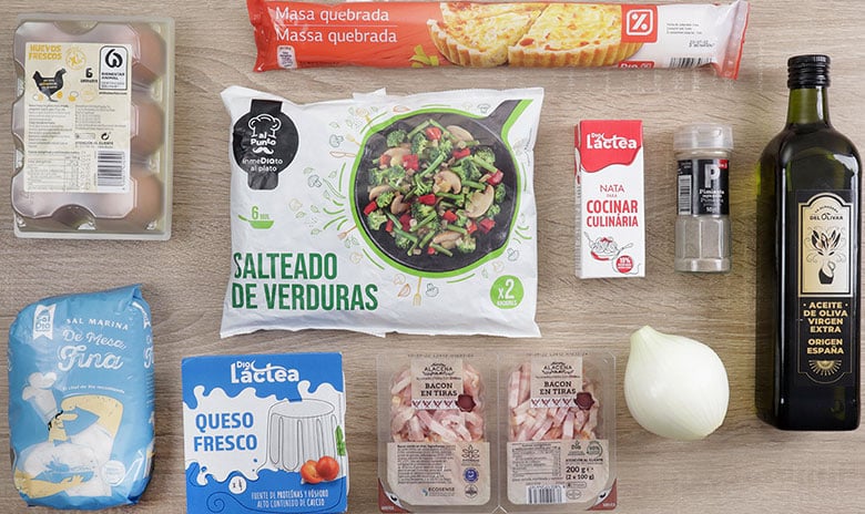 quiche verduras ingredientes quiche verduras ingredientes