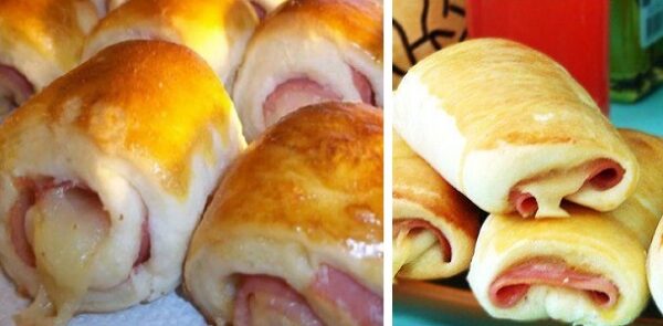 Receta Pan Casero: ENROLLADITOS de Jamón y Queso, Si te gusta dinos HOLA y dale a Me Gusta MIREN …