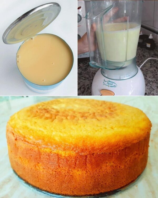 Receta de Bizcocho de leche condensada