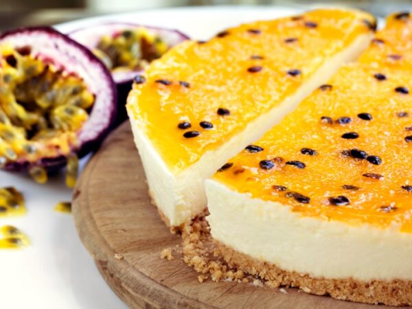 Receta de Cheesecake de maracuyá