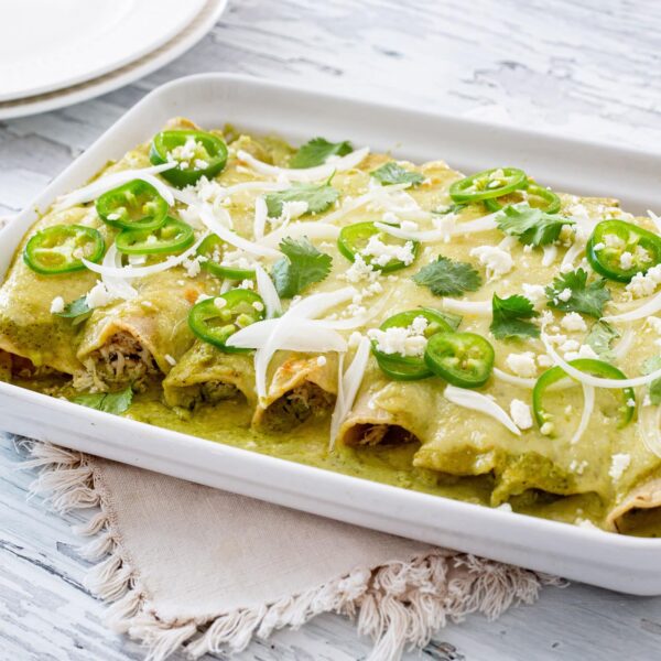 Receta de Enchiladas suizas