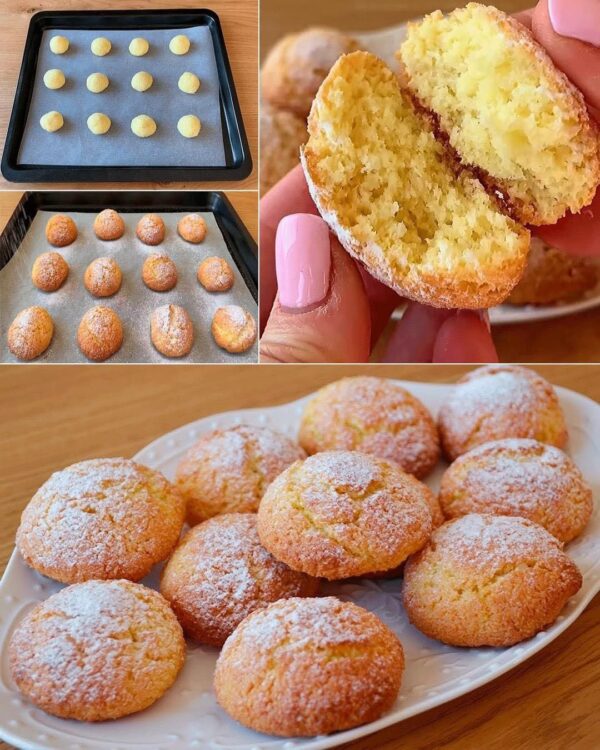 Receta de Galletas de coco paso a paso