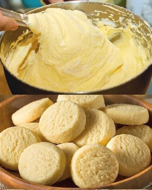 Receta de Galletas de mantequilla caseras